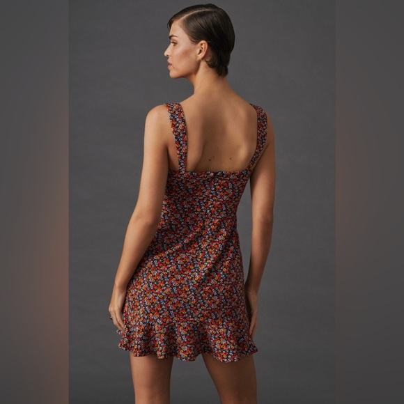 Anthropologie Hutch Ditsy Floral Corset Mini Dress - Picture 5 of 15